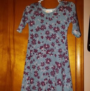 LuLaRoe Floral Adeline sz 4